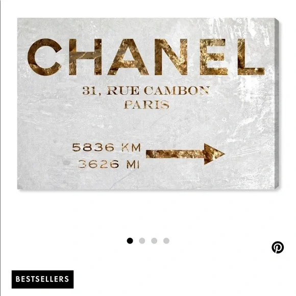Oliver Gal | Wall Decor | Oliver Gal Canvas Chanel | Poshmark